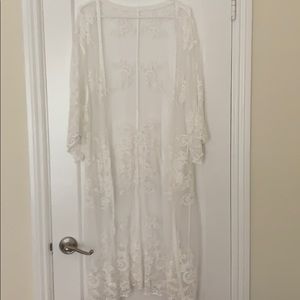 Lace Robe/cover